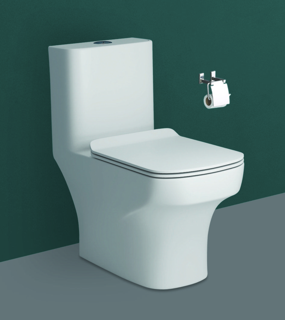 One Piece Closet Basin